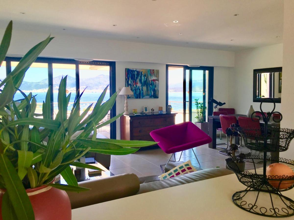 Apartament Vue Magnifique Sur Baie Ajaccio Porticcio  Zewnętrze zdjęcie