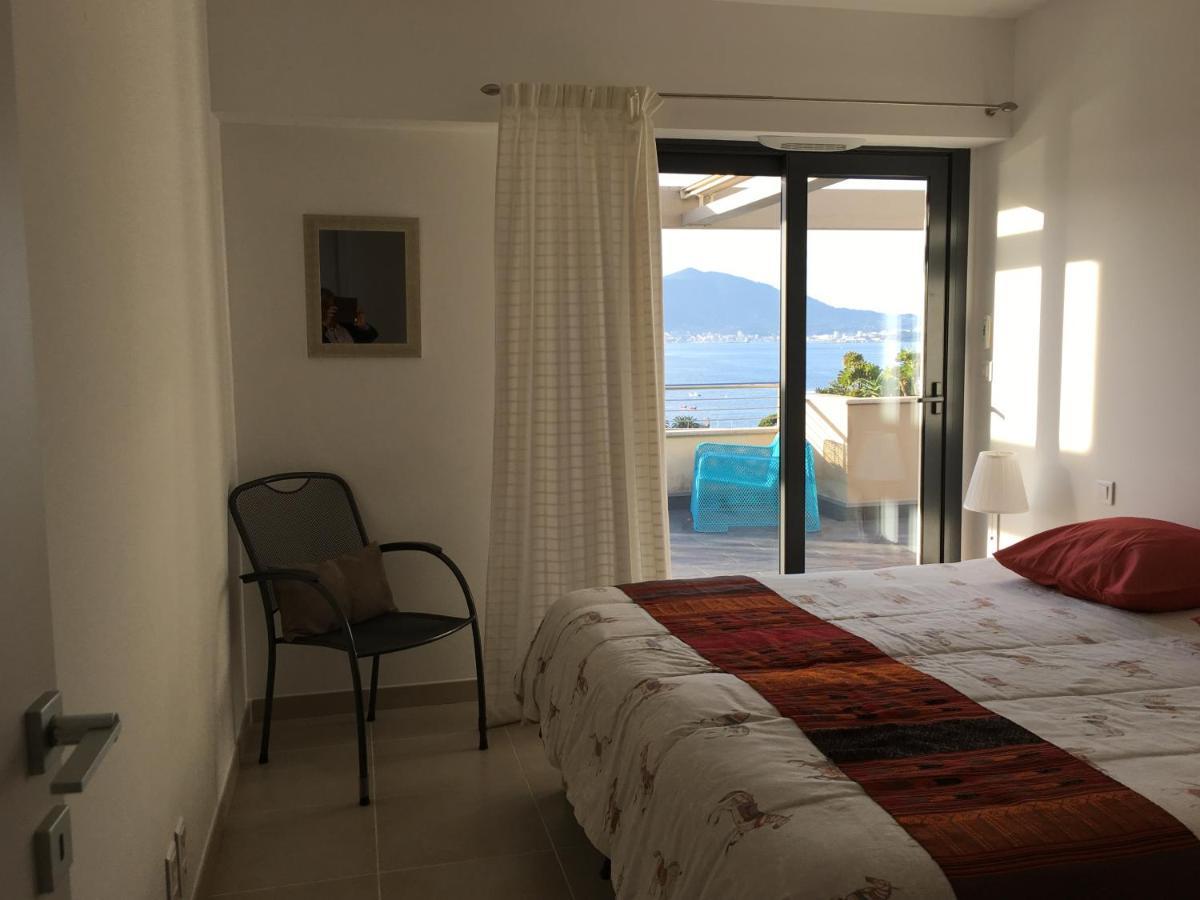 Apartament Vue Magnifique Sur Baie Ajaccio Porticcio  Zewnętrze zdjęcie