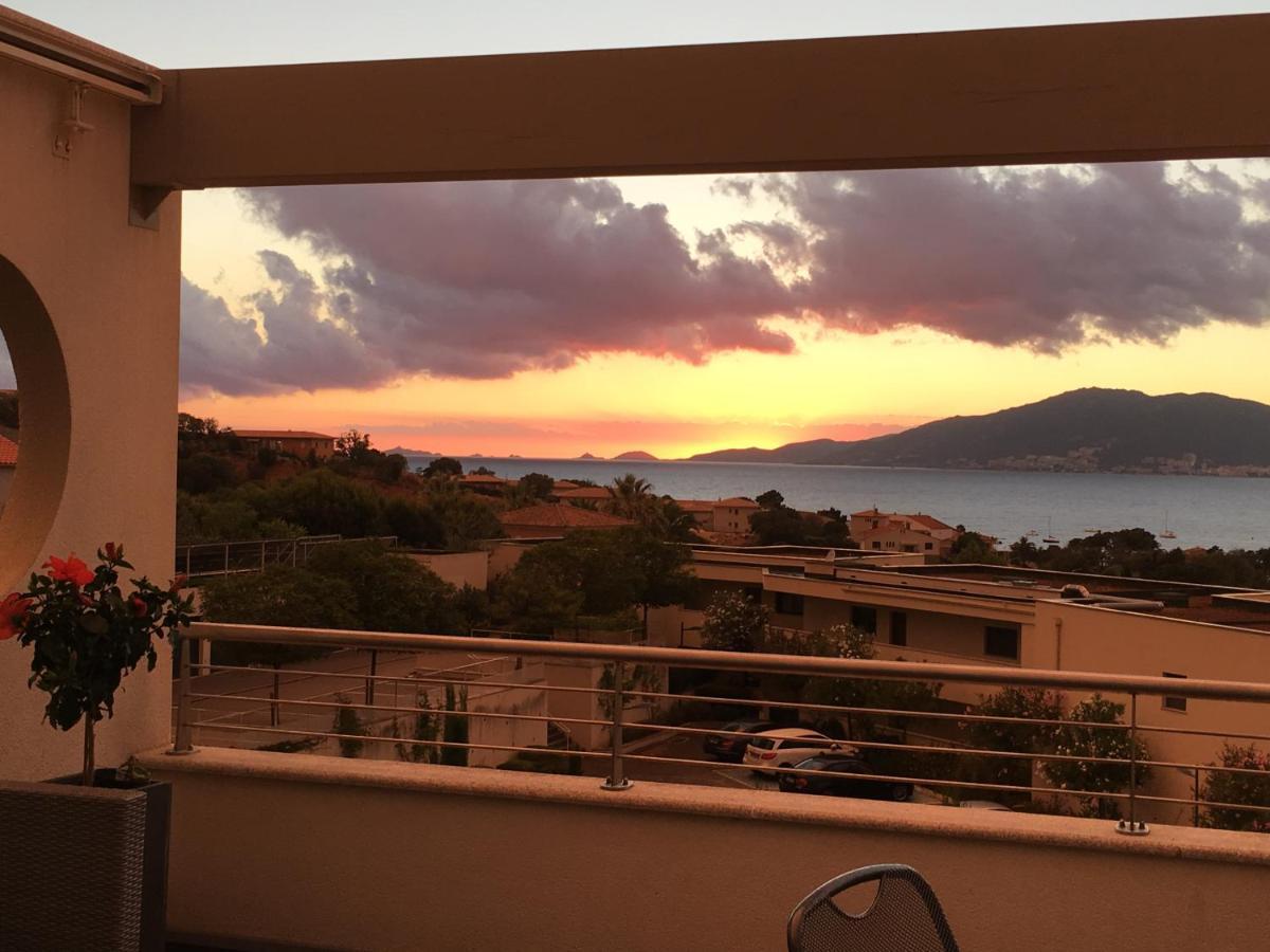 Apartament Vue Magnifique Sur Baie Ajaccio Porticcio  Zewnętrze zdjęcie