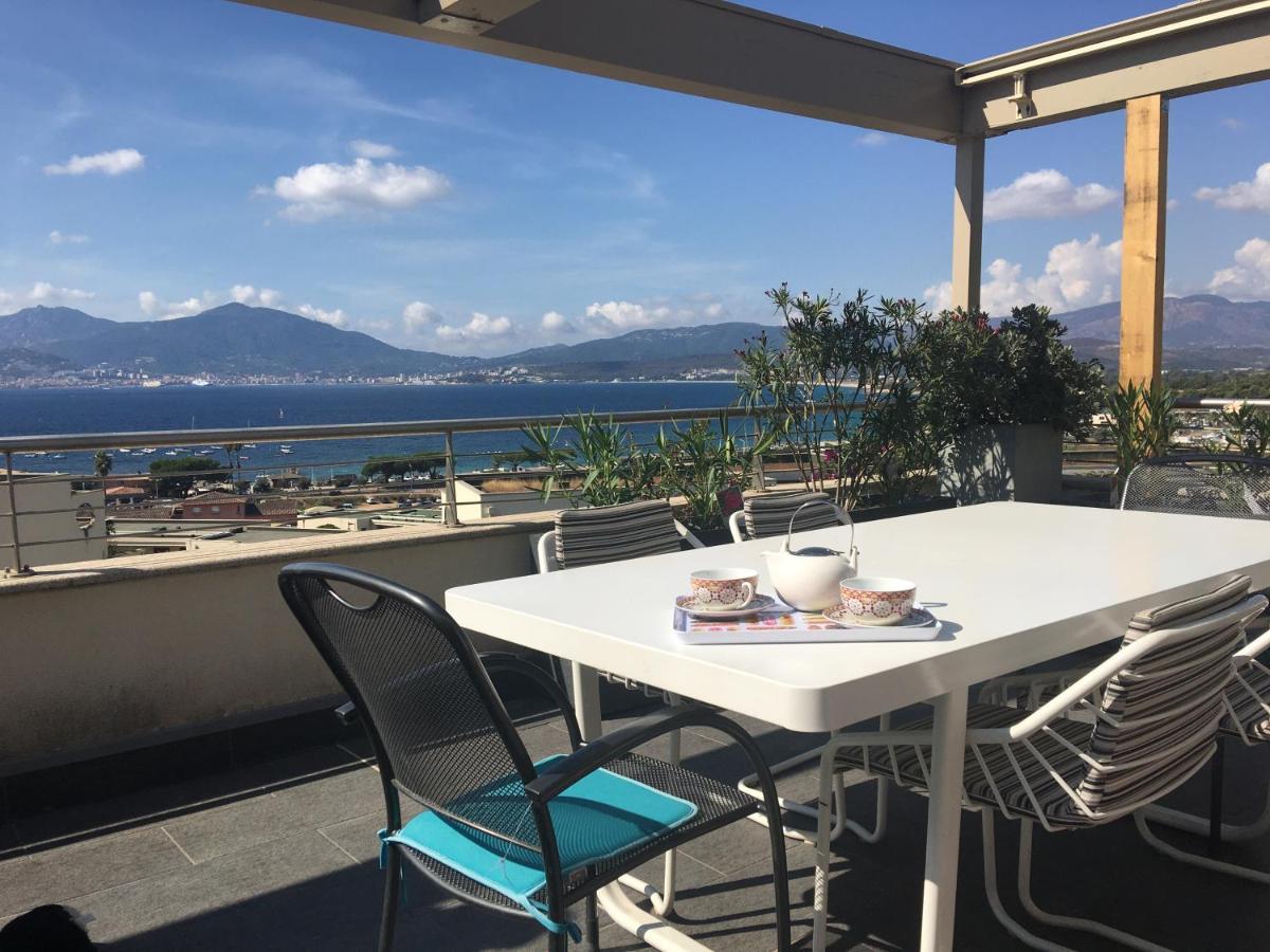 Apartament Vue Magnifique Sur Baie Ajaccio Porticcio  Zewnętrze zdjęcie